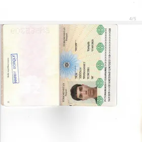 pasport yitdi Amanow Şamämmet