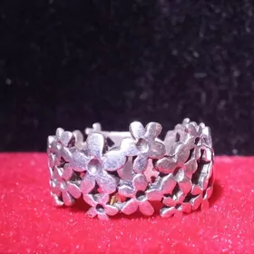 кольцо серебро