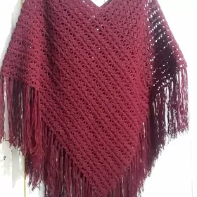 Пончо - Накидка.  Женская.