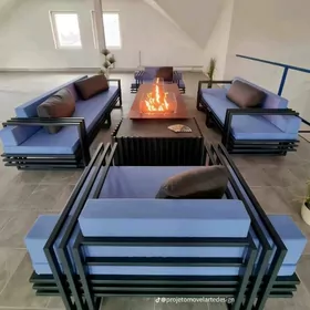 металло конструкция лофт мебел