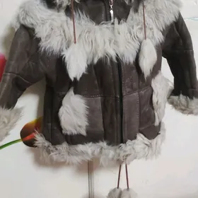 дубленка на девочку