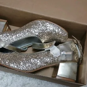 золотые туфли бабочки