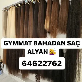 Saç alyan gymmat baha