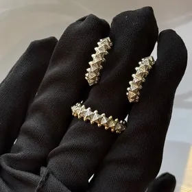 бриллиантовый золотой комплект