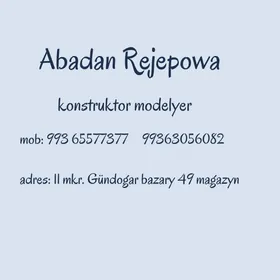 tikinçi портниха