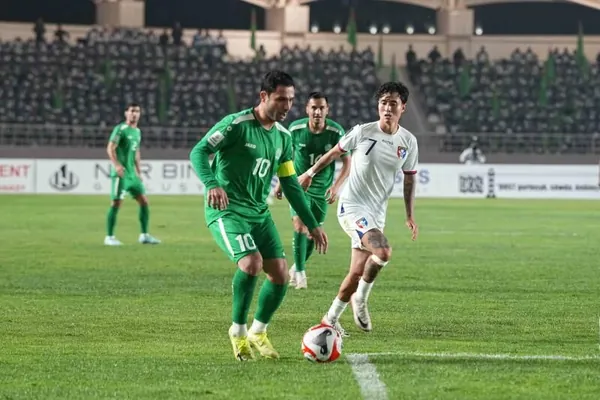 Türkmenistan Aziýa Kubogy-2027-niň saýlama tapgyrynda Hytaý Taýpeýinden üstün çykdy