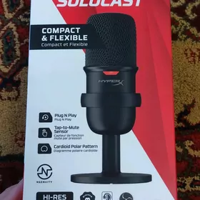 HyperX Solocast микрофон