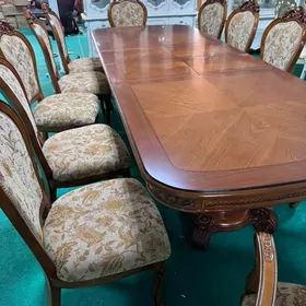 12 Адамлык Стол+Стул