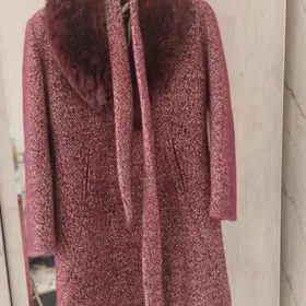 пальто лама