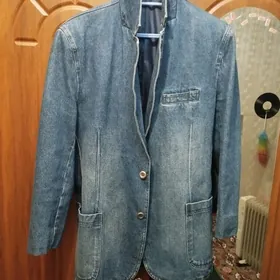 пиджак джинсовый мужской