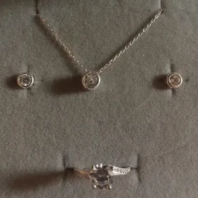 серебряные серебряный комплек