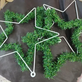 Ёлка,фигурки,звездочка,декор