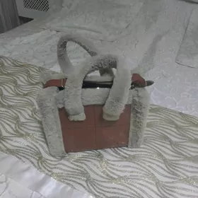 сумка плющевая