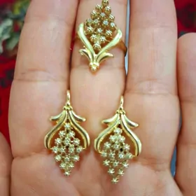 gyzyl turk brilliant komplekt