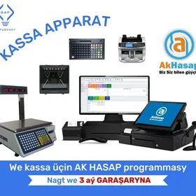 KASSA APARAT BARKOD SKANER CEK PRINTER AKHASAP