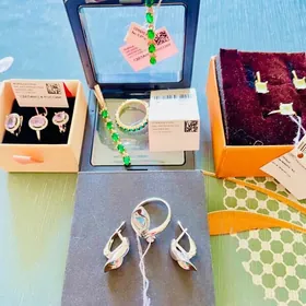 комплекты серебро