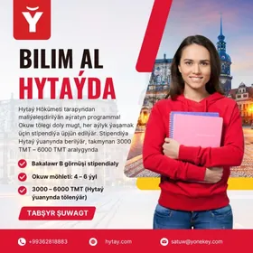 Stipendiýaly Hytaý Okuwy!