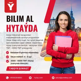 Stipendiýaly Hytaý Okuwy!