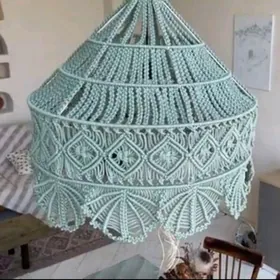 ýüpden örülen lýustra