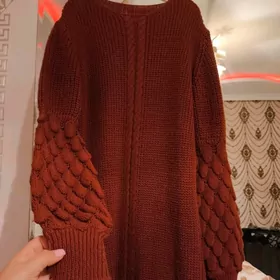 теплое платье