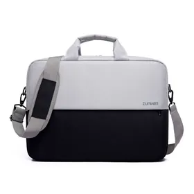 Сумка 15.6", 1036, Oxford материал, Серый-Черный