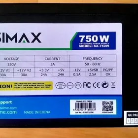 Simax 750W block pitanya