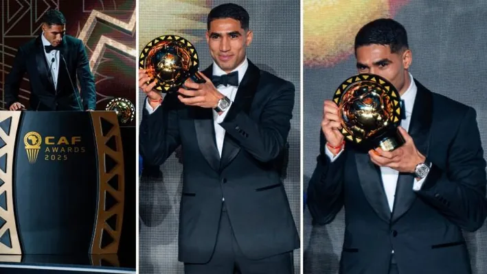 Aşraf Hakimi Afrikada ýylyň futbolçysy diýlip ykrar edildi