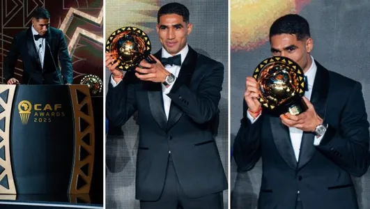 Aşraf Hakimi Afrikada ýylyň futbolçysy diýlip ykrar edildi