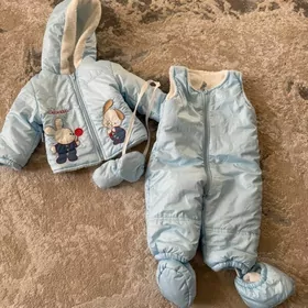 комбинезон теплый