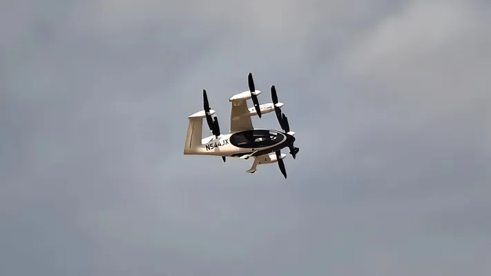 Воздушное такси Joby в Дубае совершило первый рейс