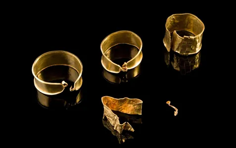 Uelsdäki muzeýden bürünç asyrynyň altyn şaý-sepleri ogurlandy