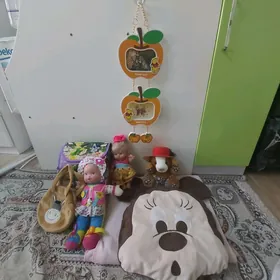 игрушки/подушка/oyunjak/часы