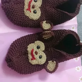 вязанные чешки