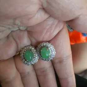 серги  кумиш