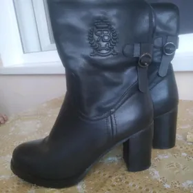 Сапоги 100%кожа