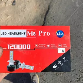 H4 sary yanadron LED 1300 wat