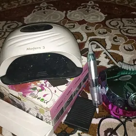 Фрейзер и лампа для шеллака