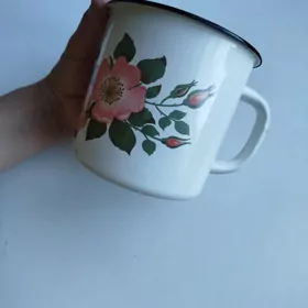 эмалированная кружка syrçaly