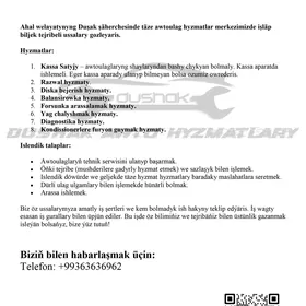 Avto servis ishgar gerek