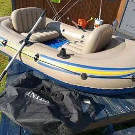 intex 2местная лодка