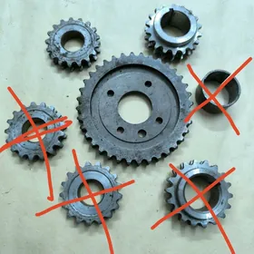 Шестерня коленвала, распредвал