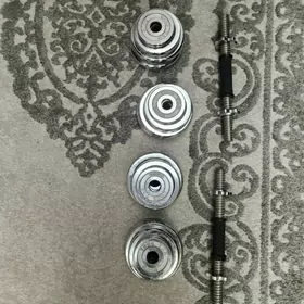 Заводские гантели