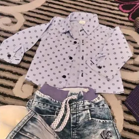 Rubashka, oglan koynejik