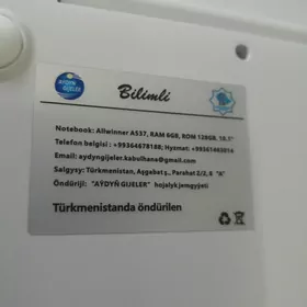 bilimli 128lik noutbuk