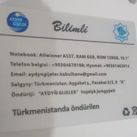 128GB bilimli noutbuk