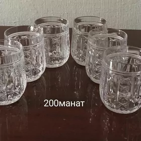 рюмки хрустальные