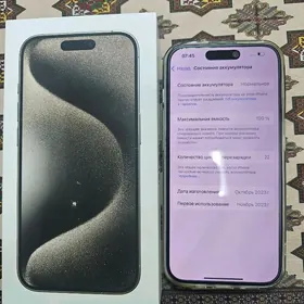 iphone 15pro 100% 22gezek