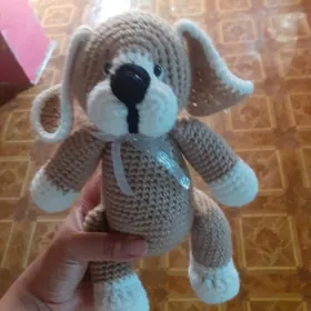 вязаные игрушки