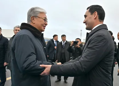 Serdar Berdimuhamedow döwlet sapary bilen Gazagystana bardy