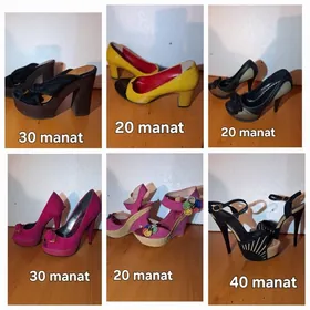 1- 2 gezek geýilen köwüşler